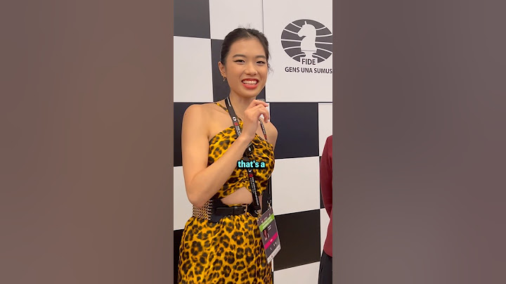 She knows ALL the World Chess Champions?? 🤯