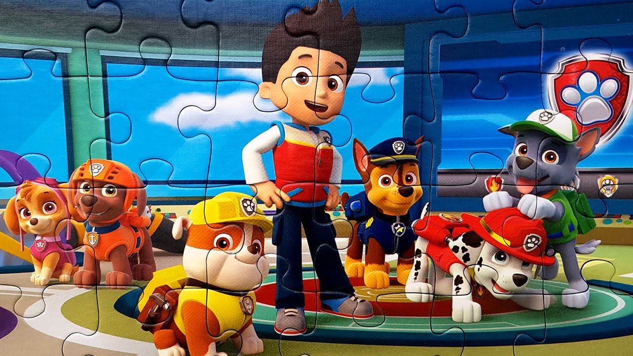 PUZZLE Patrulla Canina Patrol Rompecabezas de Patrulla Canina Puzzles Video Kids -