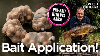 Pre-baiting with PVA bags! Bait Application According To Ian Chillcott | Carp Fishing