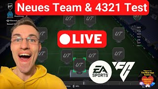 EA FC 24 LIVE: NEUES TEAM & 4321 Formation testen  | Division Rivals Division 4 | Komm mit dazu 