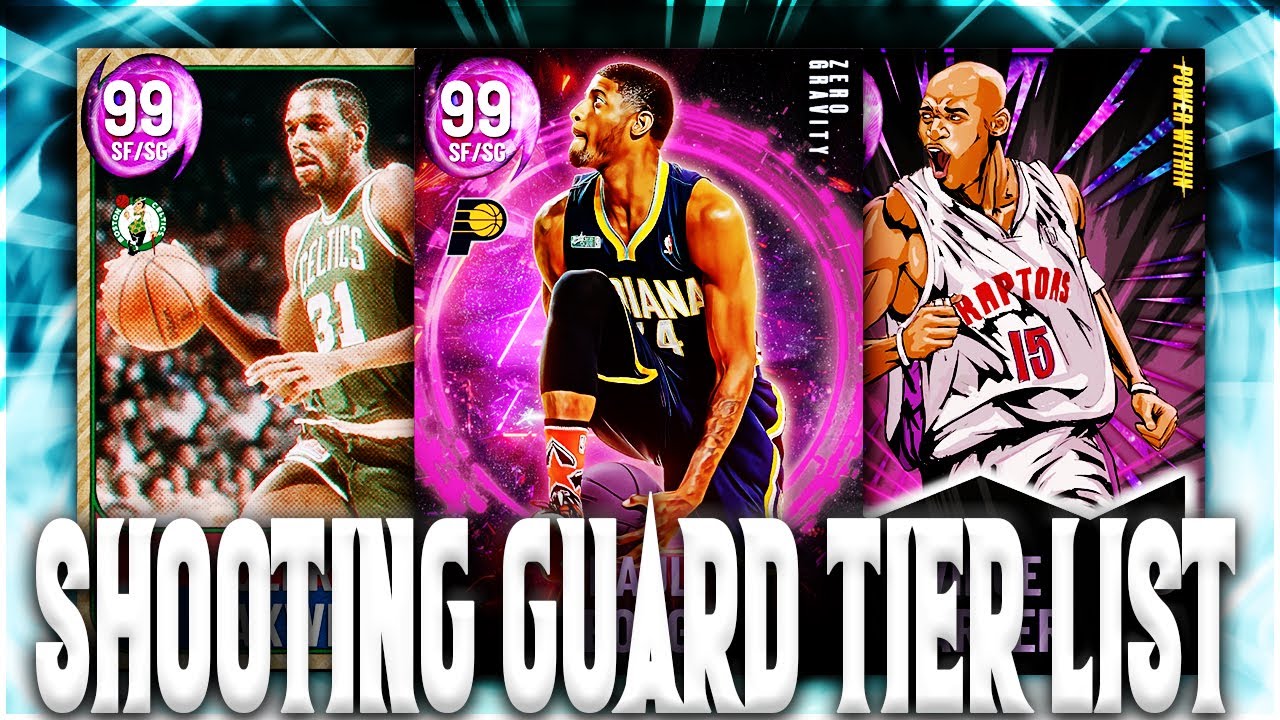 BEST SHOOTING GUARDS IN NBA 2K22 MYTEAM!! (TIER LIST) YouTube