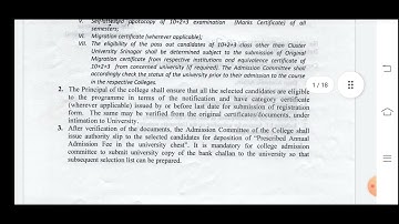 Cluster University Srinagar PG Selection List No.1 2023 Released | Low Merit