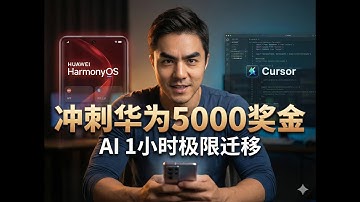 鸿蒙原生应用怎么做？Cursor零基础保姆级教程！