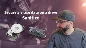 How to securely erase (wipe) data from an SSD or hard drive - sanitize