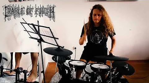 CRADLE OF FILTH drum track - Exquisite Torments Await (Cryptoriana drumming)