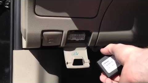 Newgate Security OBD-II GPS Tracking Device Installation