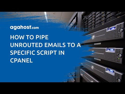 How to pipe unrouted emails to a specific script in cPanel