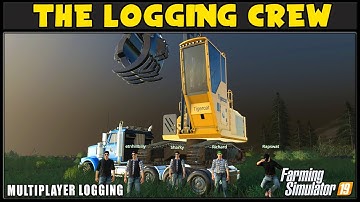 Marking Our Territory - Logging Crew 74 - Farming Simulator 2019 - FDR Logging