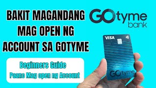 Bakit Magandang Mag Open Ng Account Sa GoTyme - Beginners Guide