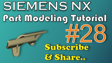 Siemens NX- Part Modeling Tutorial-28