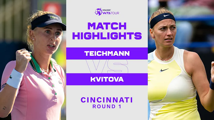 Jil Teichmann vs. Petra Kvitova | 2022 Cincinnati ...