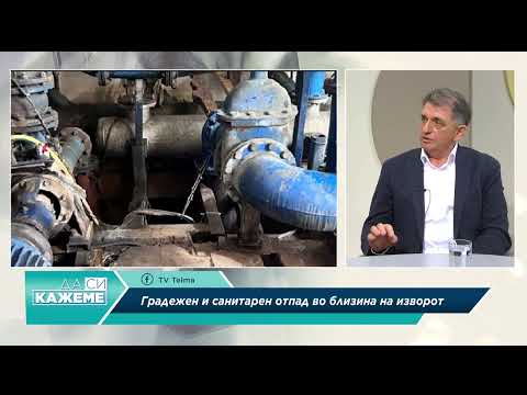 ДА СИ КАЖЕМЕ - Заматеност на водата во струшкиот водовод - Проф Д р Петко Пеливановски