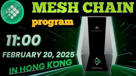 meshchain ai airdrop Mesh chain list in hindi mesh new update