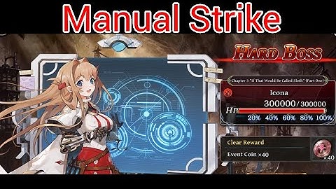 Icona HARD BOSS, Ch. 3 "If That Would Be Called Sloth" (Part 1) || The Alchemist Code GL