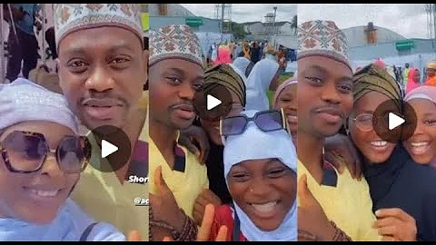 Yoruba movie actress Mo BIMPE Husband LATEEF Adedimeji Wth Muslim fan SISTERS Ramadan| Toyin ABRAHAM
