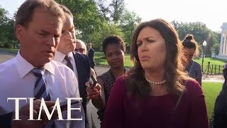 Exclusive President Trump Orders Flags Fly Half-Staff In Honor Of Newspaper Victims After Controversy | TIME Information