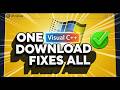 How To Fix App Issues FAST with Visual C++ Redistributable Download