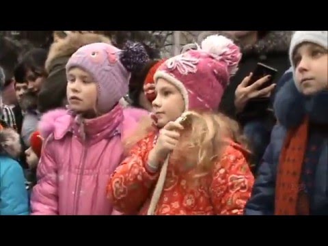 Открытие городской Новогодней Елки Горловка