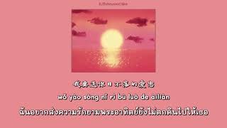 [THAISUB|PINYIN] 张大蕾 - 《日不落》DJ抖音版 | เพลงจีนแปลไทย