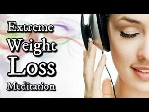Extreme WEIGHT LOSS Subliminal Affirmation Meditation to LOSE BELLY FAT FAST while you Sleep