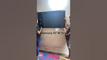 Samsung 55" Crystal 4k UHD ismart TV| UA55UE84AFULXL | #rahulkhurana #samsungtv #4ktv