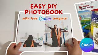 Easy DIY Photobook with FREE CANVA TEMPLATE! screenshot 2