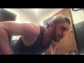 Charlie getting in the pushups no sweat