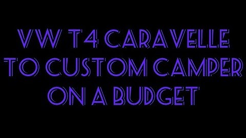 VW T4 Caravelle to custom camper on a budget.  Part 1. Ply runners & Wurths plastic dye on the dash.