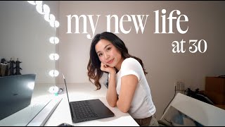 My New life at 30 | taking risks, my *secret* project, my new “job”