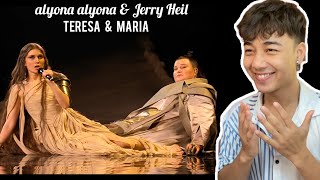 alyona alyona & Jerry Heil - Teresa & Maria (LIVE) | Ukraine 🇺🇦 | Semi-Final | Eurovision | REACTION