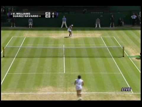 Venus Williams VS Carla Suarez Navarro 3/6- 3rd Ro...