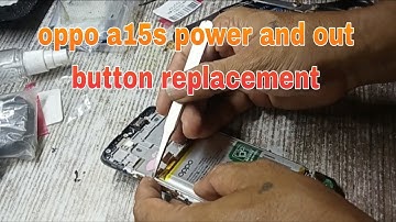 EP-0206 oppo a15s power flex and out button replacement #katodavlogs