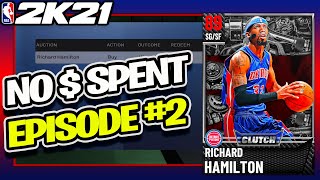 NBA 2K21 MyTeam No Money Spent Ruby Clutch Richard Hamilton