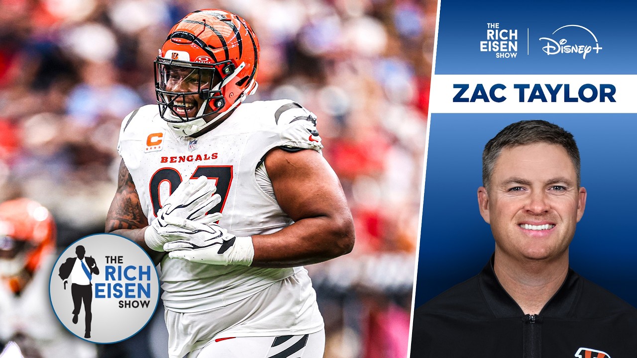 Bengals HC Zac Taylor on Dexter Lawrence & Winning with Defense for a Change | The Rich Eisen Show