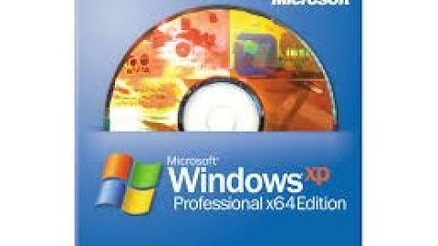 How to install Windows XP x64 Edition in VMware