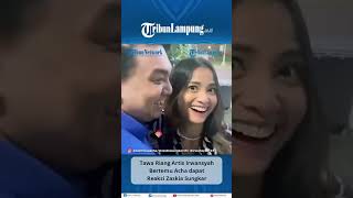 Download Lagu Reaksi Artis Irwansyah Bertemu Acha Septriasa dapat Respon Zaskia Sungkar #Shorts #TRIBUNLAMPUNG MP3