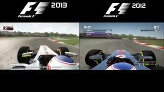 A comparative video between the new f1 2013 and 2012, driving with
jenson button at silverstone circuit. ﻿f1 is latest game in
award-winn...