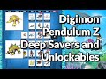 Digimon Pendulum Z Deep Savers Roster!