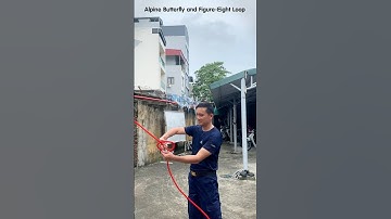 Cách tạo nút bướm và số 8 trên dây nhanh #tronpccc #tronpc #tronpcm #rope