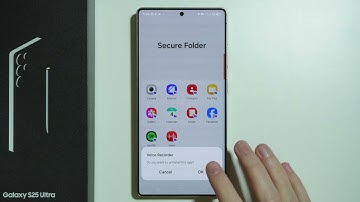 Samsung Galaxy S25 Ultra: Apps uit de beveiligde map verwijderen
