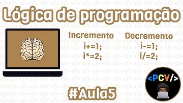 Lógica de Programação - Aula 5 [Incremento & Decremento]