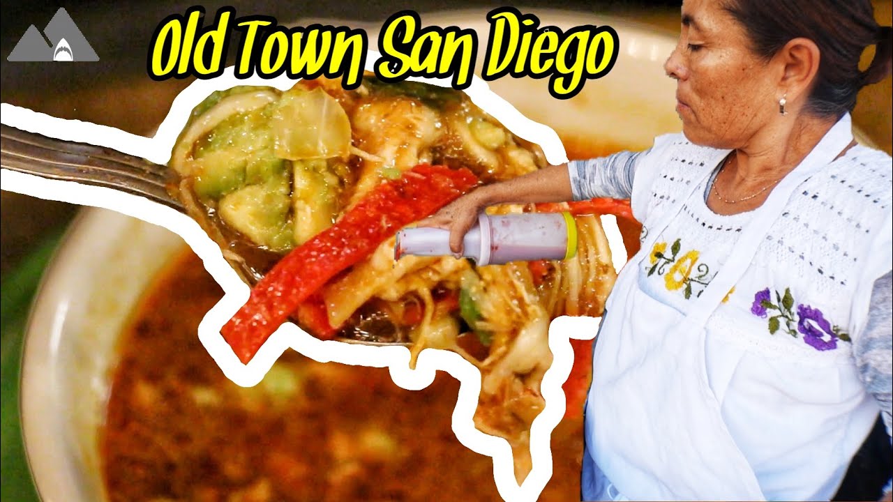 Places to Eat in Old Town San Diego ( San Diego Food Finds ) - YouTube