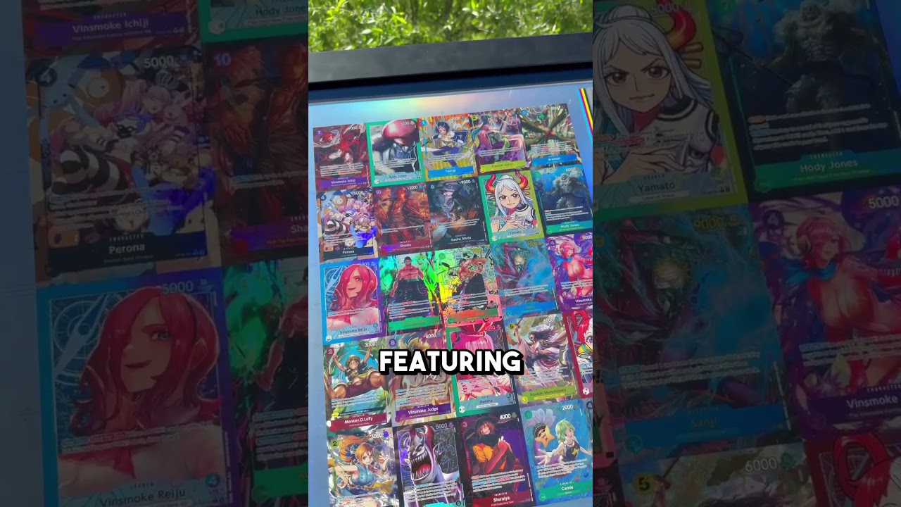 This Is How One Piece Cards Are Made🤯 #pokemoncards #pokemontcg