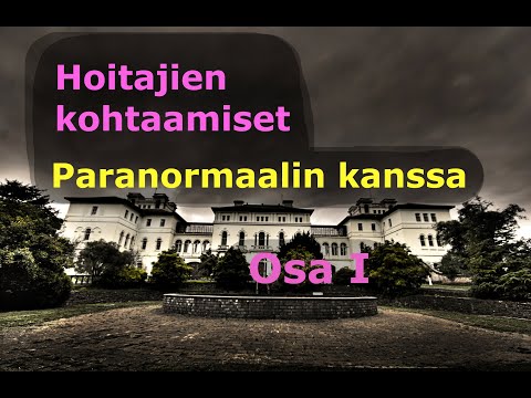 Video: Totta Vai Vääriä: Onko Olemassa Paranormaalia Toimintaa? - Vaihtoehtoinen Näkymä