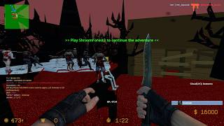 🔴 ПОТНАЯ СЕТЕВУХА В ZOMBIE ESCAPE CS:S ВМЕСТЕ С @saykiry 🔴 Д.8