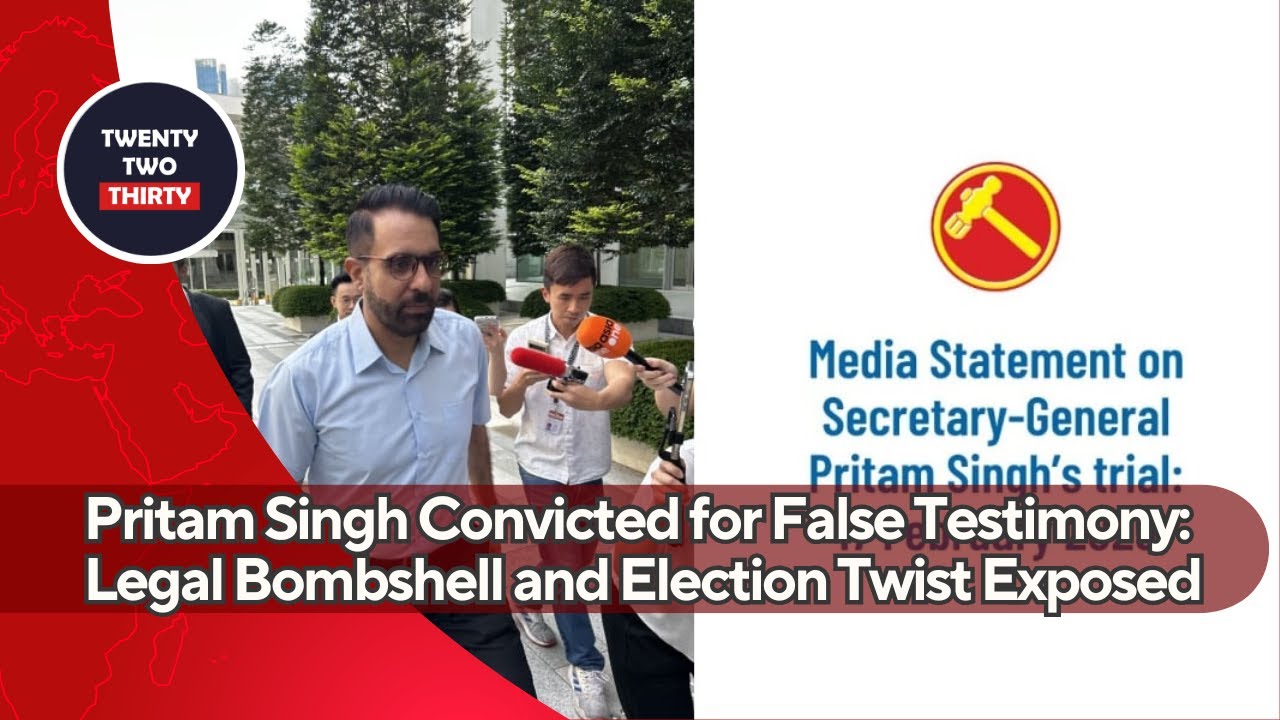 Pritam Singh Convicted for False Testimony: Legal Bombshell and ...