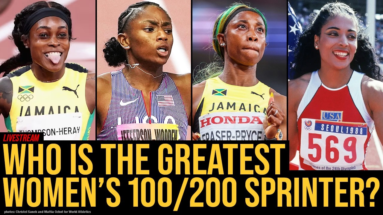 Ranking the Greatest Women's 100m/200m Sprinters of All-Time