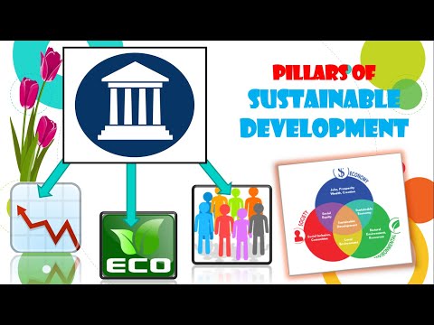 Pillars of sustainable development