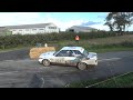 Rallye du Pays du Lin 2023 - SS10: Les Archers de Flandres 2+VHC - all cars in hairpin (raw footage)
