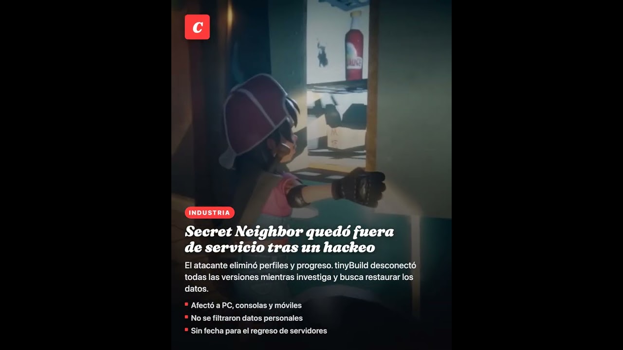 Secret Neighbor quedó fuera de servicio tras un hackeo